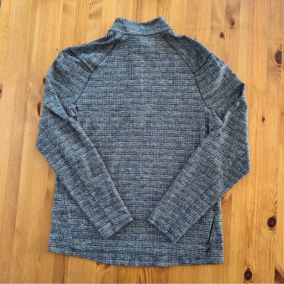Mens Lululemon Surge Warm 1/2 Zip Size Large Charcoal Heathered Grey - Picture 8 of 11